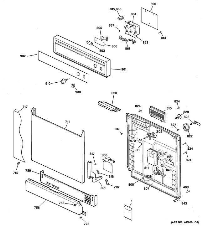 Diagram for ADW1000K00BB