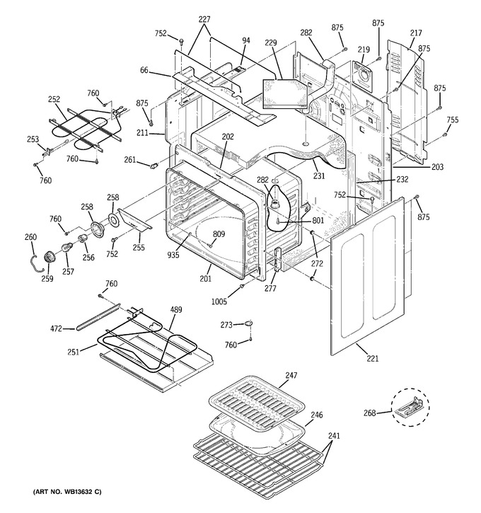 Diagram for JBP84TK1WW