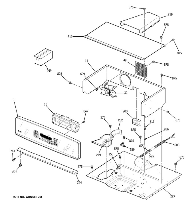 Diagram for JCK915WF5WW