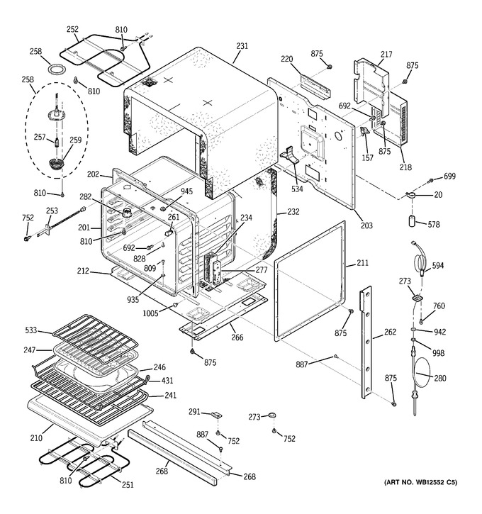 Diagram for JCK915BF5BB