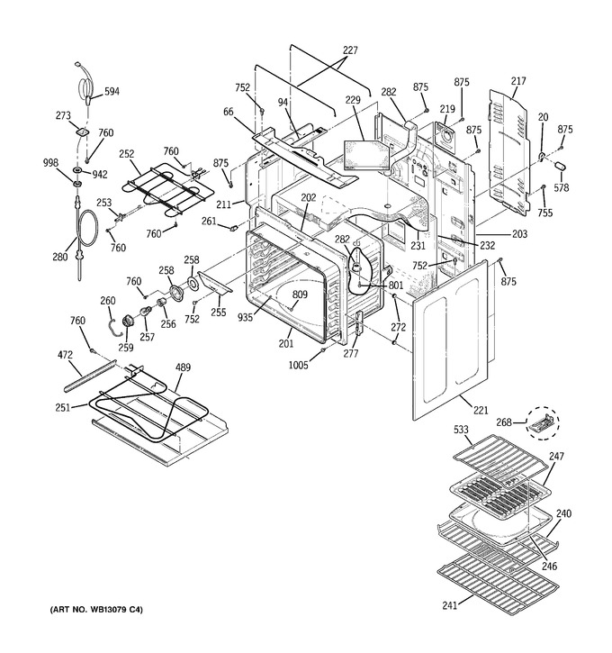 Diagram for JB968TK1WW