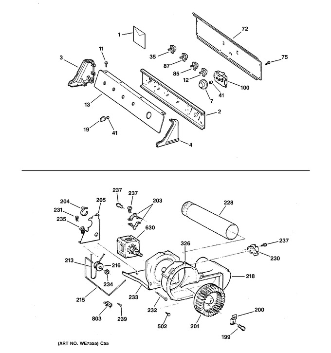 Diagram for DRSR483GD2CC