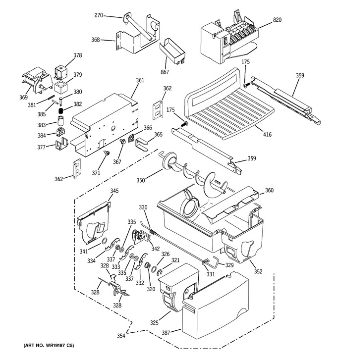 Diagram for PSG25SGMFCBS