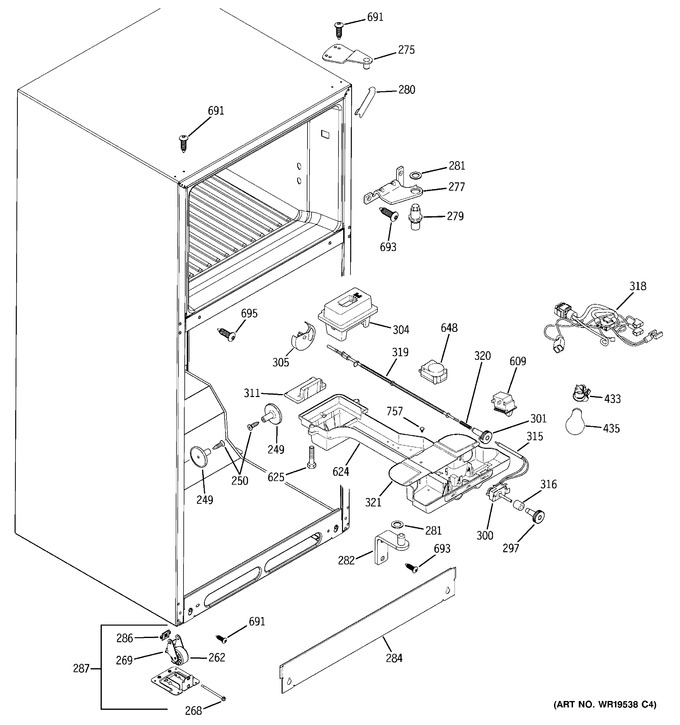 Diagram for GTH18JBRKRWW