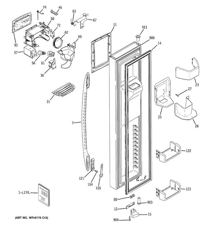 Diagram for DSS25MGSCWW