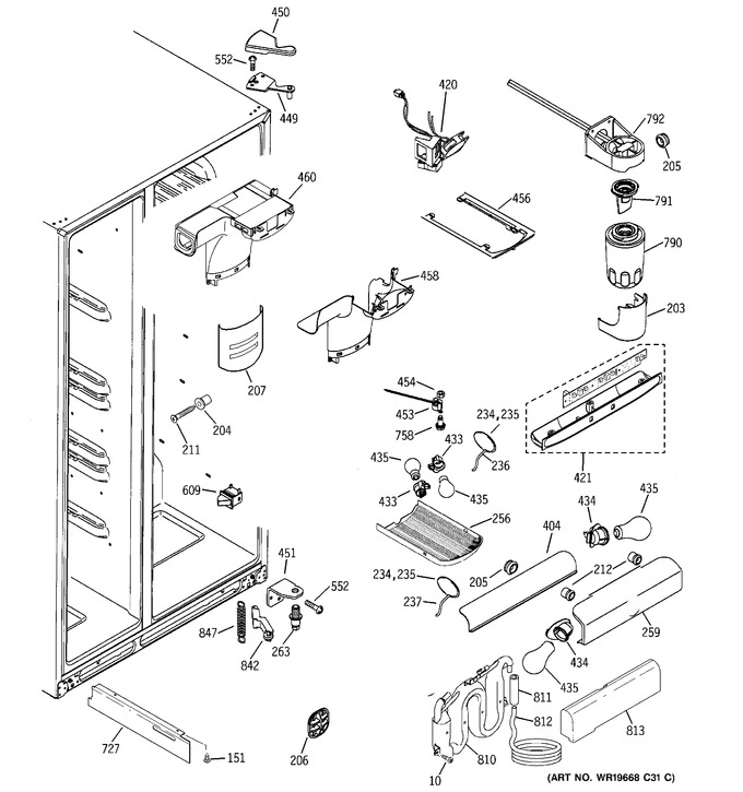 Diagram for ESF25KGTACC