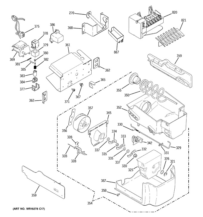 Diagram for PSC25MGTAWW