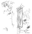 Diagram for 1 - Freezer Door