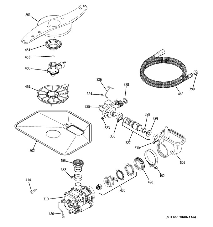 Diagram for GHDA450M00BB