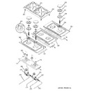 Diagram for 1 - Gas & Burner Parts