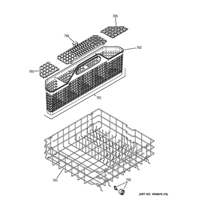 Diagram for GLD5800L00CC