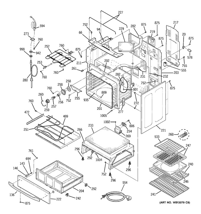 Diagram for JCB909WK2WW