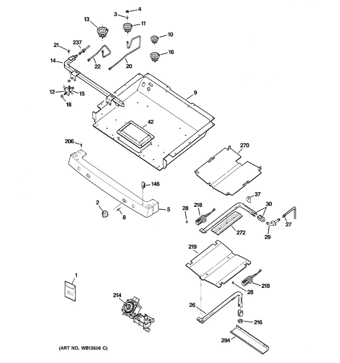 Diagram for JGBP36WEJ3WW