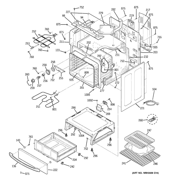 Diagram for ECBP70SK2SS