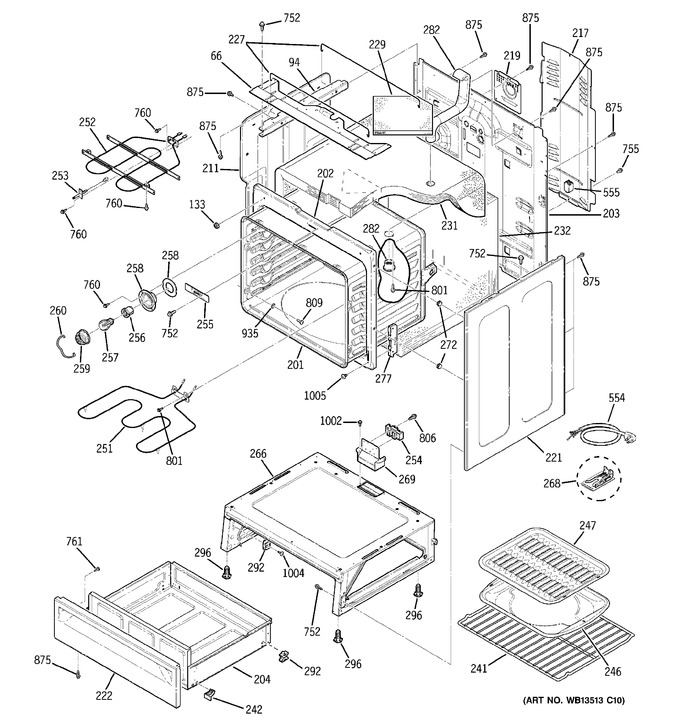 Diagram for ECBP70WK2WW