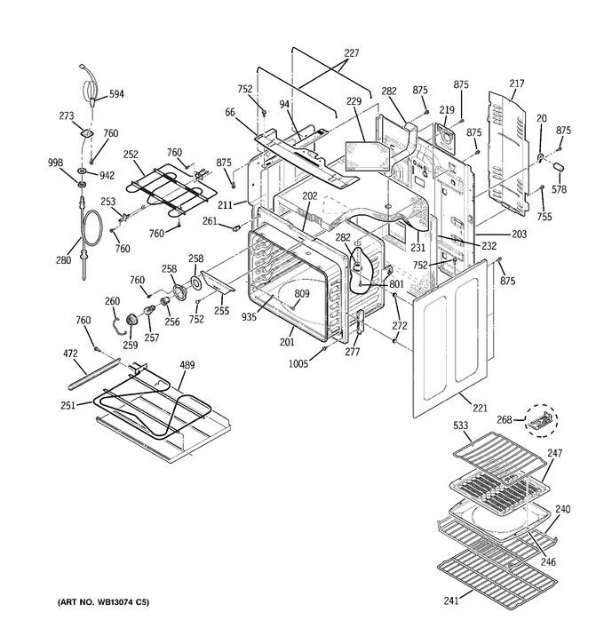 Diagram for JB910SK2SS