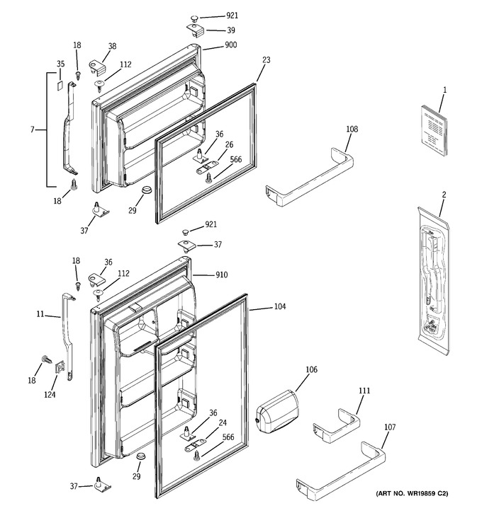 Diagram for HTS18BBPVRWW