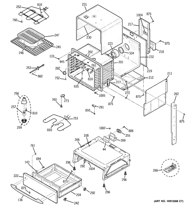 Diagram for JS900SK2SS