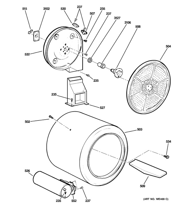 Diagram for DCVH515GF0GG