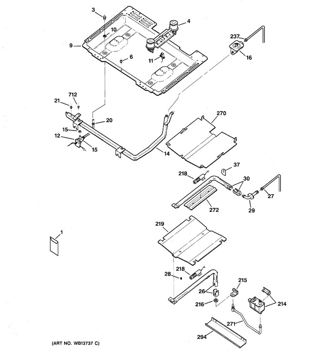 Diagram for JGBP26WEH4WW