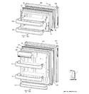 Diagram for 1 - Doors