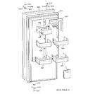 Diagram for 1 - Freezer Door