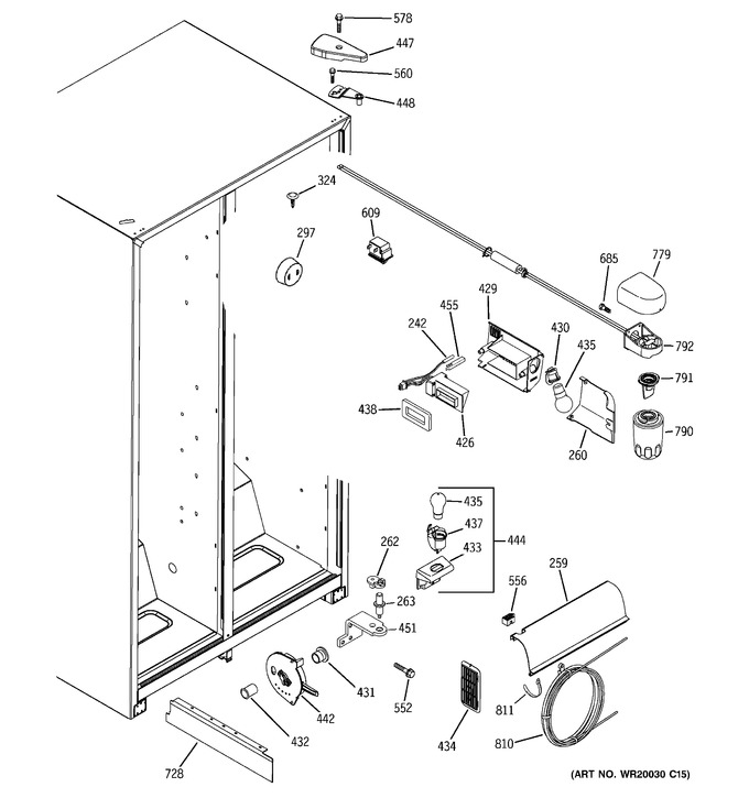 Diagram for SSH25KFTAWW