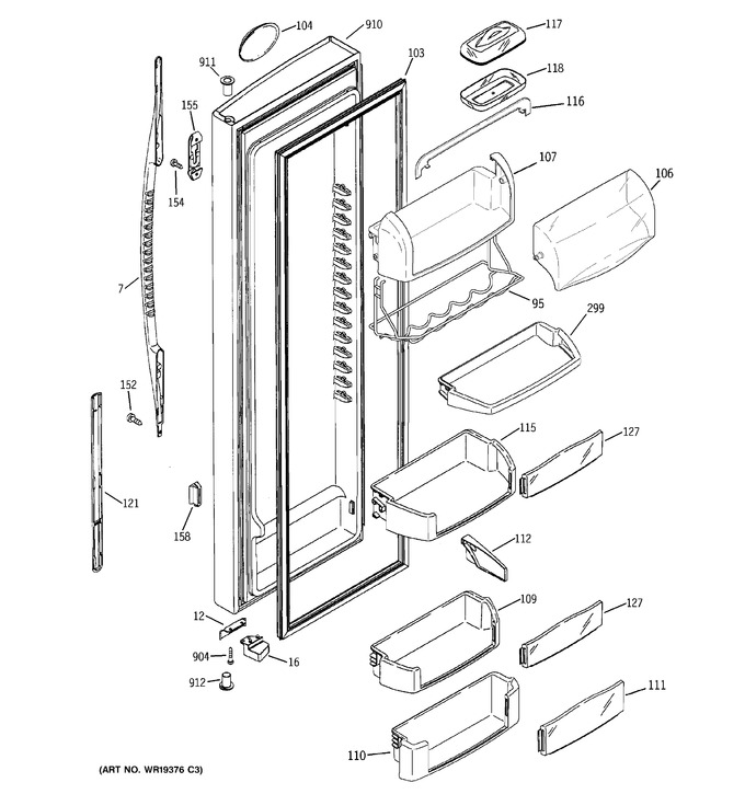 Diagram for PCE23NGTAFWW