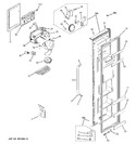 Diagram for 1 - Freezer Door