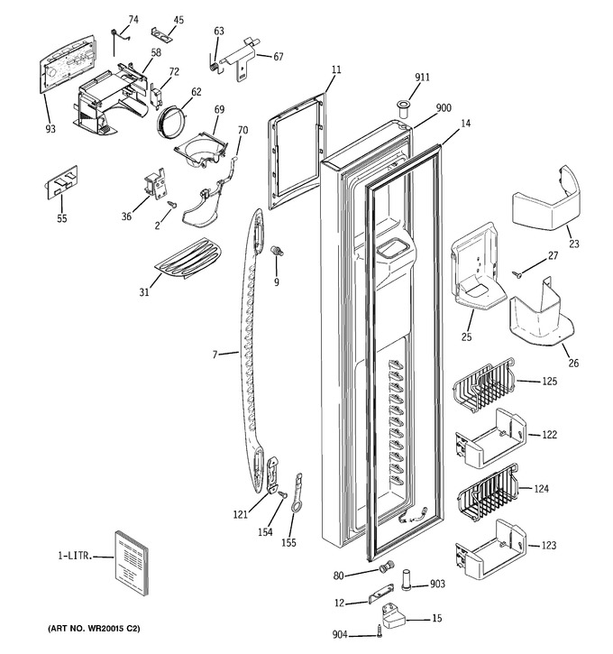 Diagram for PSF26NGTBWW