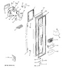 Diagram for 1 - Freezer Door