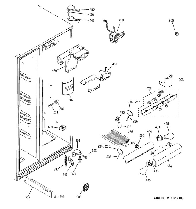 Diagram for GCE23YBTAFBB