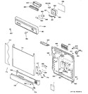 Diagram for 1 - Escutcheon & Door Assembly