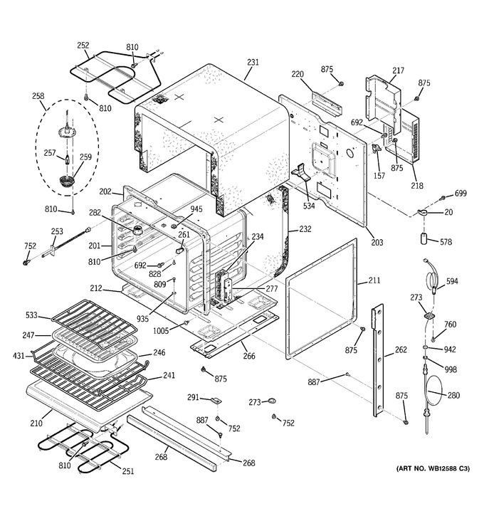 Diagram for ZEK938SF5SS