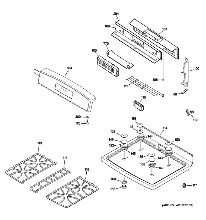 Diagram for JGB928SEK4SS