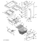 Diagram for 1 - Doors & Shelves