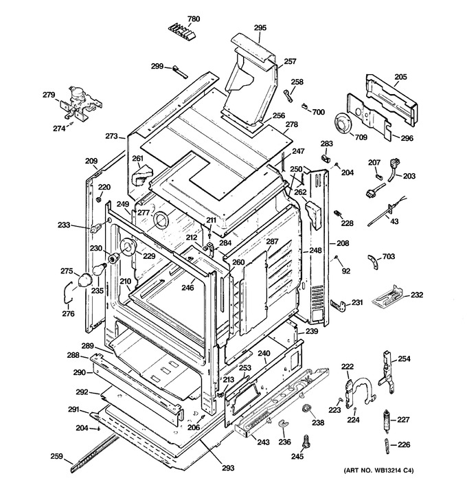 Diagram for JGB900SEK1SS