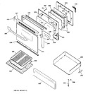 Diagram for 4 - Door & Drawer Parts