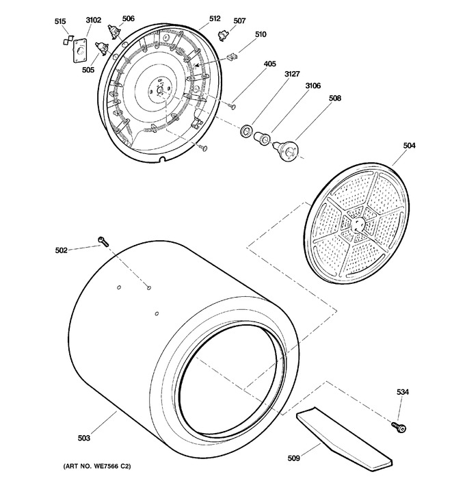 Diagram for DCCD330ED3WC