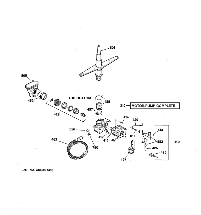 Diagram for GSD2600G05CC