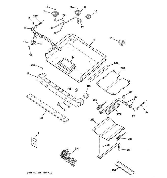 Diagram for JGB900SEK5SS