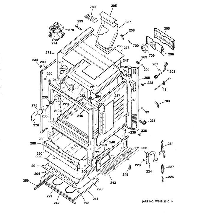 Diagram for JGBP85SEJ4SS