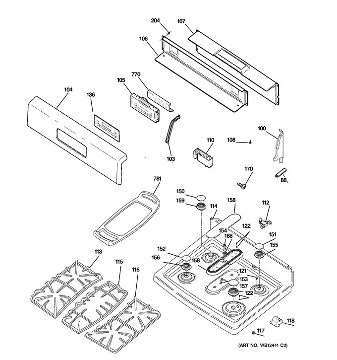 Diagram for JGBP88BEK4BB