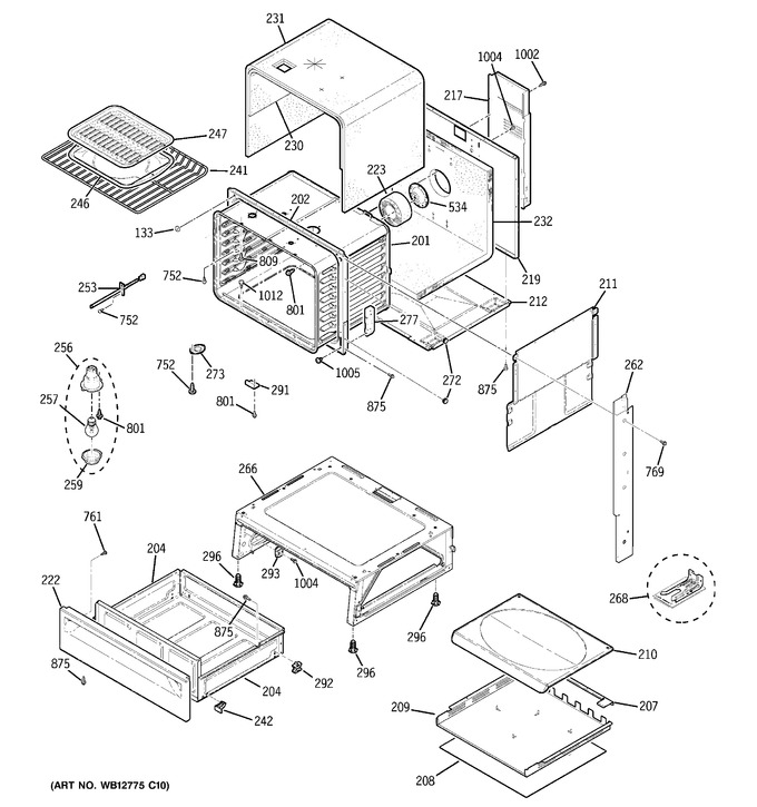 Diagram for JGSP28WEK3WW