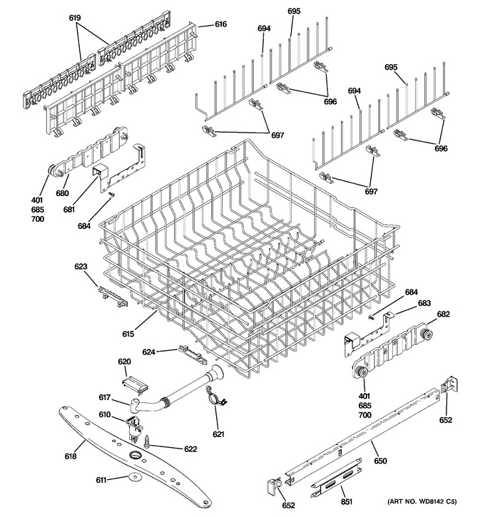 Diagram for PDW8612J01BB