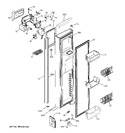 Diagram for 1 - Freezer Door