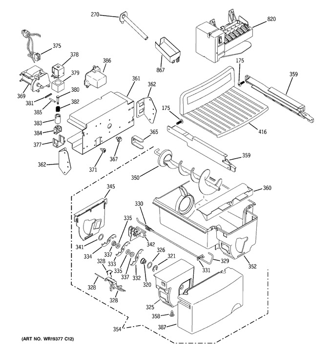 Diagram for PIE23NGTCFKB