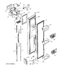 Diagram for 1 - Freezer Door