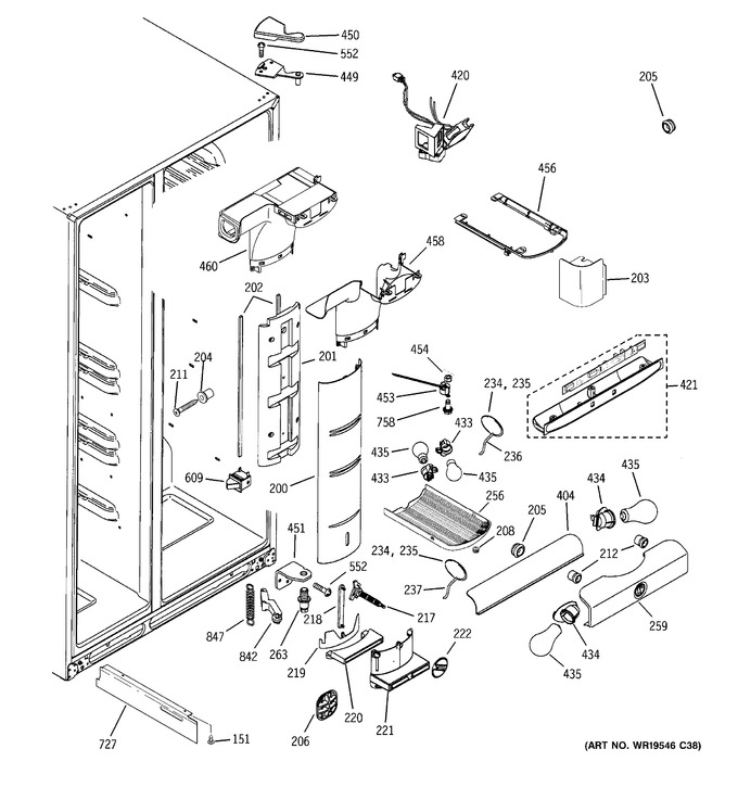 Diagram for PSI23NCREWV