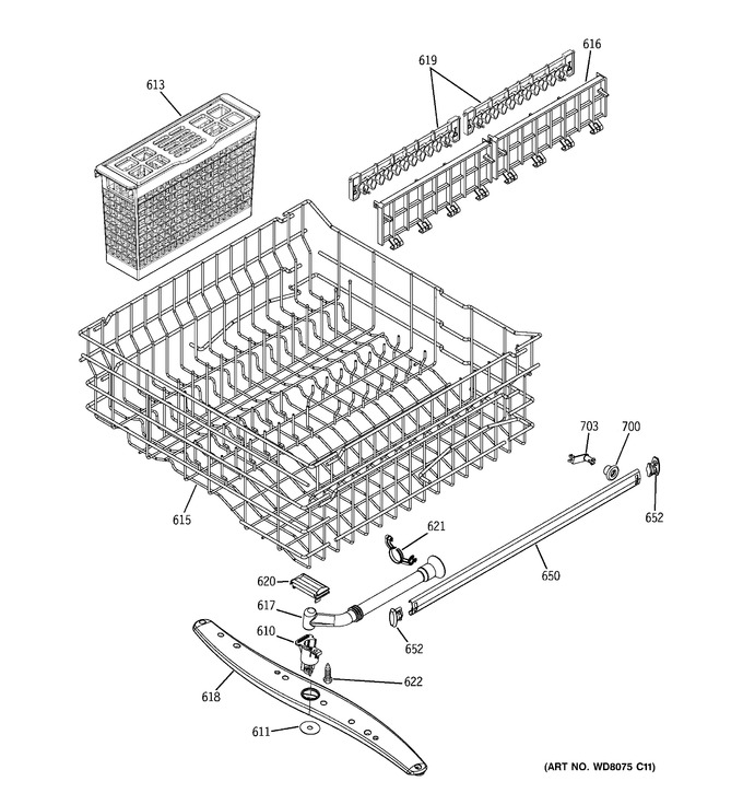 Diagram for EDW6000L15WW